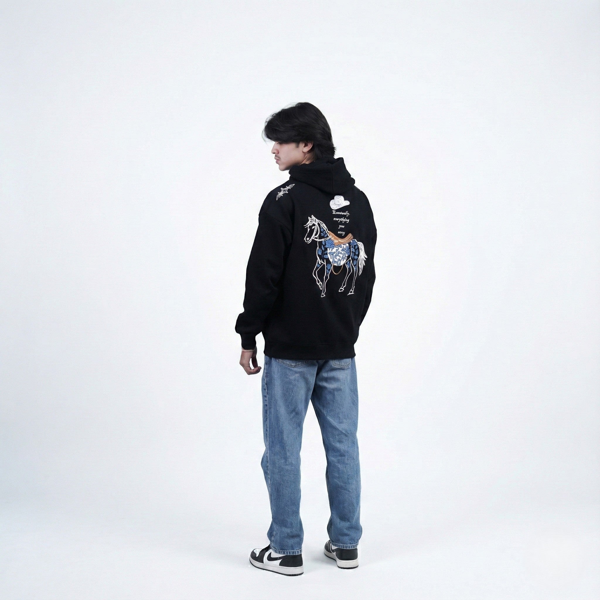 MUSAFIR - MIXED MEDIA HOODIE